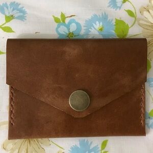 Handmade Genuine Leather Wallet Cardholder